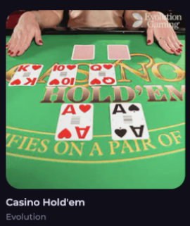 Cryptoleo Casino - Casino Hold'em